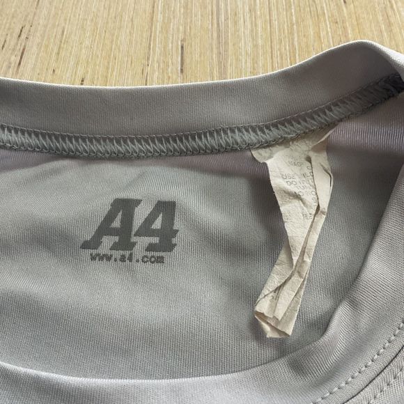 Lake View Wildcats High School Gray Red Black Short Sleeve Cationic Tee Large - Picture 4 of 6